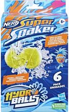 Veepallid Hasbro Nerf Super Soaker Hydro Balls F63935L0, 6 tk, sinine/kollane