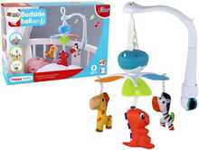 Voodikarussell heliga Lean Toys, sinine