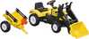 Pedaaltraktor Homcom, kollane