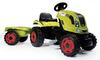 Pedaaltraktor Smoby Claas, roheline