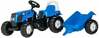 Pealeistutav pedaaltraktor Rolly Toys, sinine