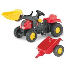 Pedaaltraktor Rolly Toys rollyKid-X, punane