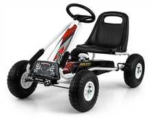 Pedaalkart Milly Mally Thor, valge