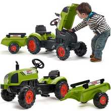 Pedaaltraktor FALK Claas Arion 2041C, roheline