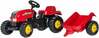 Pedaaltraktor Rolly Toys RollyKid-X, 012121, punane
