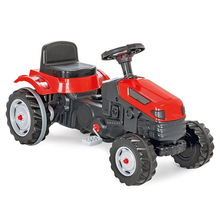 Pedaaltraktor Woopie, punane