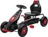 Minikart HOMCOM, punane+must