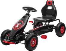 Minikart HOMCOM, punane+must