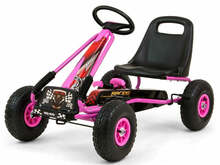 Pedaalidega kart Milly Mally Thor, roosa