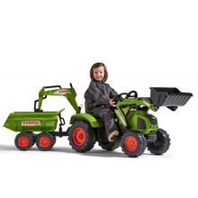 Pedaaltraktor FALK CLAAS AVEC lisadega
