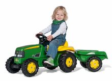 Pedaaltraktor Rolly Toys 012190, roheline