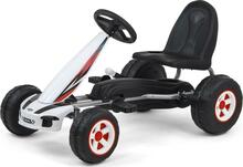 Pedaalkart Milly Mally Viper, valge