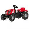 Pedaaltraktor Rolly Toys 012152, must/punane