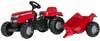 Pedaaltraktor Rolly Toys Kid Massey Ferguson, punane