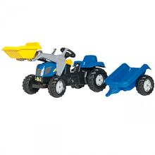 Pedaaltraktor Rolly Toys New Holland, sinine