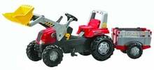 Pedaaltraktor Rolly Toys 811397, punane
