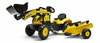 Pedaaltraktor Falk Komatsu 2076M, kollane