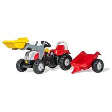 Pedaaltraktor Rolly Toys RollyKid Steyr 6165 CVT, punane