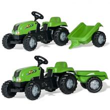 Pedaaltraktor Rolly Toys RollyKid-X, roheline