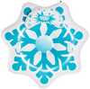 Täispuhutav lumetuub Atom Snowflake, 130 cm, sinine/valge