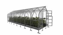 Kasvuhoone Klasika Drop, 8x2.5 m, 4 mm kate