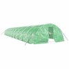 vidaXL kasvuhoone terasraamiga, 20x5x2,3m, 100m2, roheline