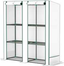 Kasvuhoone Outsunny, 144 x 48 x 152 cm, valge