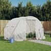 vidaXL kasvuhoone terasraamiga, 3x2x2m, 6m2, valge