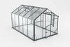 Kasvuhoone Gampre Sanus Hybrid L-8, karastatud klaas, 3.60 x 2.20 m, 6 mm