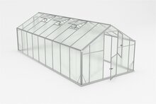 Kasvuhoone Gampre Sanus XL-18, polükarbonaat, 6.4 x 2.9 m, 6 mm kate