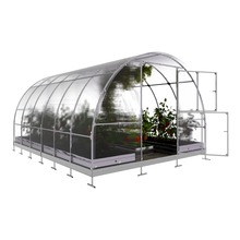 Kasvuhoone Klasika Tube, 3 x 4 m, 12 m2