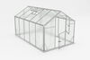 Kasvuhoone Gampre Sanus L-8, alumiinium/polükarbonaat, 3.6 x 2.2 m, 6 mm kate