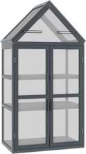 Mini kasvuhoone Outsunny Cold Frame, 0.7 x 0.42 x 1.32 m