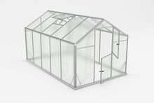 Kasvuhoone Gampre Sanus L-8, alumiinium/polükarbonaat, 3.6 x 2.2 m, 6 mm kate