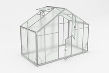 Kasvuhoone Gampre Sanus XL-4, alumiinium/polükarbonaat, 1.5 x 2.9 m, 6 mm kate
