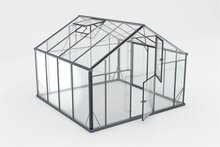 Kasvuhoone Gampre Sanus Glass XL-9, karastatud klaas, 2.90 x 2.90 m RAL7016