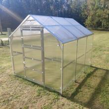 Kasvuhoone Klasika Bernard, 8 x 2.35 m, 6 mm polükarbonaat