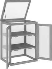Puidust mini kasvuhoone Outsunny, 58 x 44 x 78 cm, hall