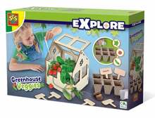 Taimekasvatuse komplekt SES Creative Greenhouse 25203S, pruun