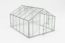 Kasvuhoone Gampre Sanus XL-10, alumiinium/polükarbonaat, 3.6 x 2.9 m, 6 mm kate