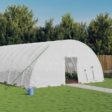 Kasvuhoone terasraamiga, 6x6x2,85m, 36m2, valge