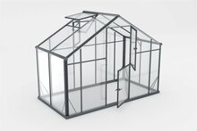 Kasvuhoone Gampre Sanus Glass XL-4, karastatud klaas, 1.50 x 2.90 m