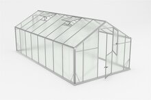 Kasvuhoone Gampre Sanus XL-16, polükarbonaat, 5.7 x 2.9 m, 6 mm kate