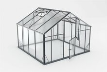 Kasvuhoone Gampre Sanus Hybrid XL-9, karastatud klaas, 2.90 x 2.90 m, 6mm