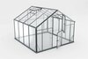 Kasvuhoone Gampre Sanus Glass XL-9, karastatud klaas, 2.90 x 2.90 m RAL9005