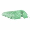 vidaXL kasvuhoone terasraamiga, 16x5x2,3m, 80m2, roheline