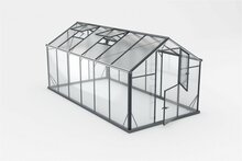 Kasvuhoone Gampre Sanus Hybrid L-10, karastatud klaas, 4.30 x 2.20 m, 6 mm