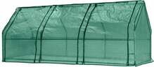 Kasvuhoone NEO TOOLS, 240 x 90 x 90 cm, PE kile, metallkarkass
