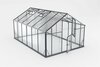 Kasvuhoone Gampre Sanus Hybrid XL-12, karastatud klaas, 4.30 x 2.90 m, 6 mm