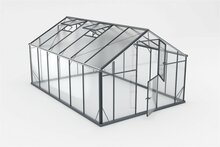 Kasvuhoone Gampre Sanus Hybrid XL-12, karastatud klaas, 4.30 x 2.90 m, 6 mm